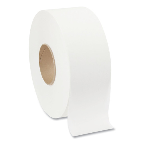 Pacific Blue Basic Jumbo Jr. Bathroom Tissue Roll， Septic Safe， 2-Ply， White， 3.5