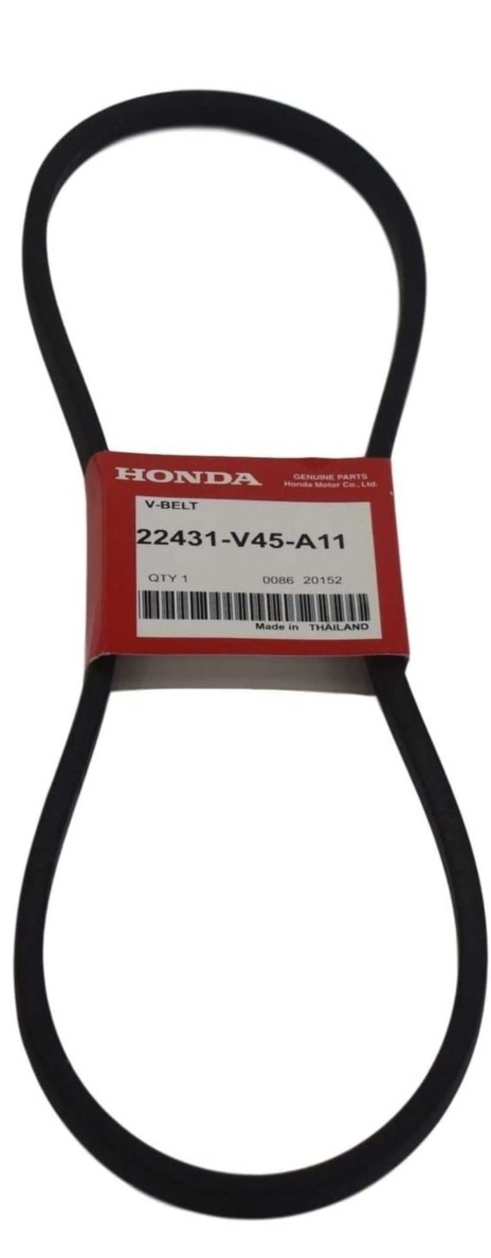 Honda Genuine OEM V-Belt SA-37 Fits HSS724A HSS928A HSS1332A Snow Blowers 22431-V45-A11 from Honda