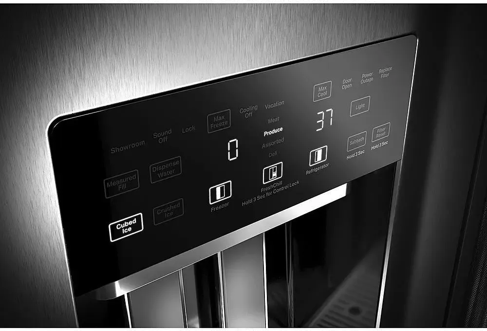 KitchenAid 25.1 cu ft Side-By-Side Refrigerator - 42