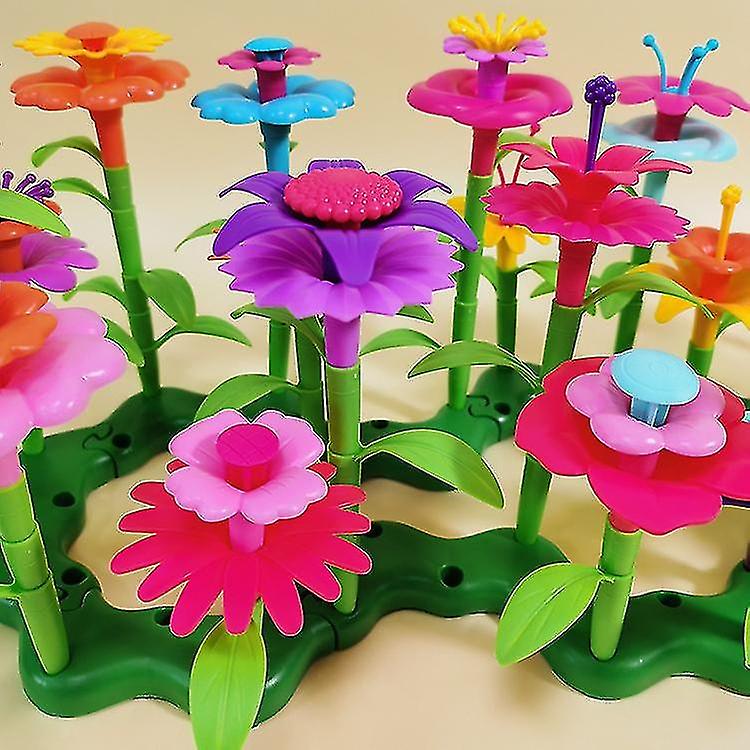 Girls Toys Toddler Toys Flower Garden Building Toy Educational Activity Stem Toys