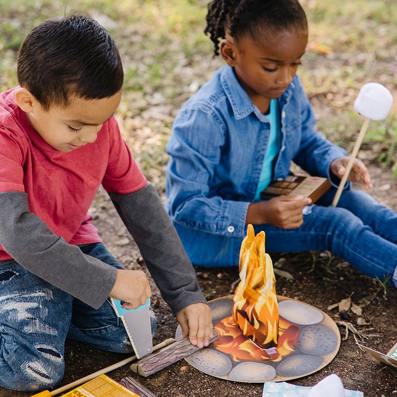 Melissa and Doug Let's Explore Campfire S'mores Play Set