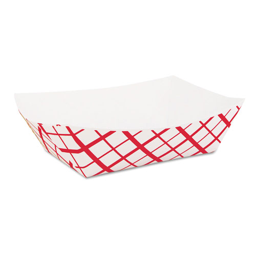 Southern Champion SCT Paper Food Baskets | 2lb， Red