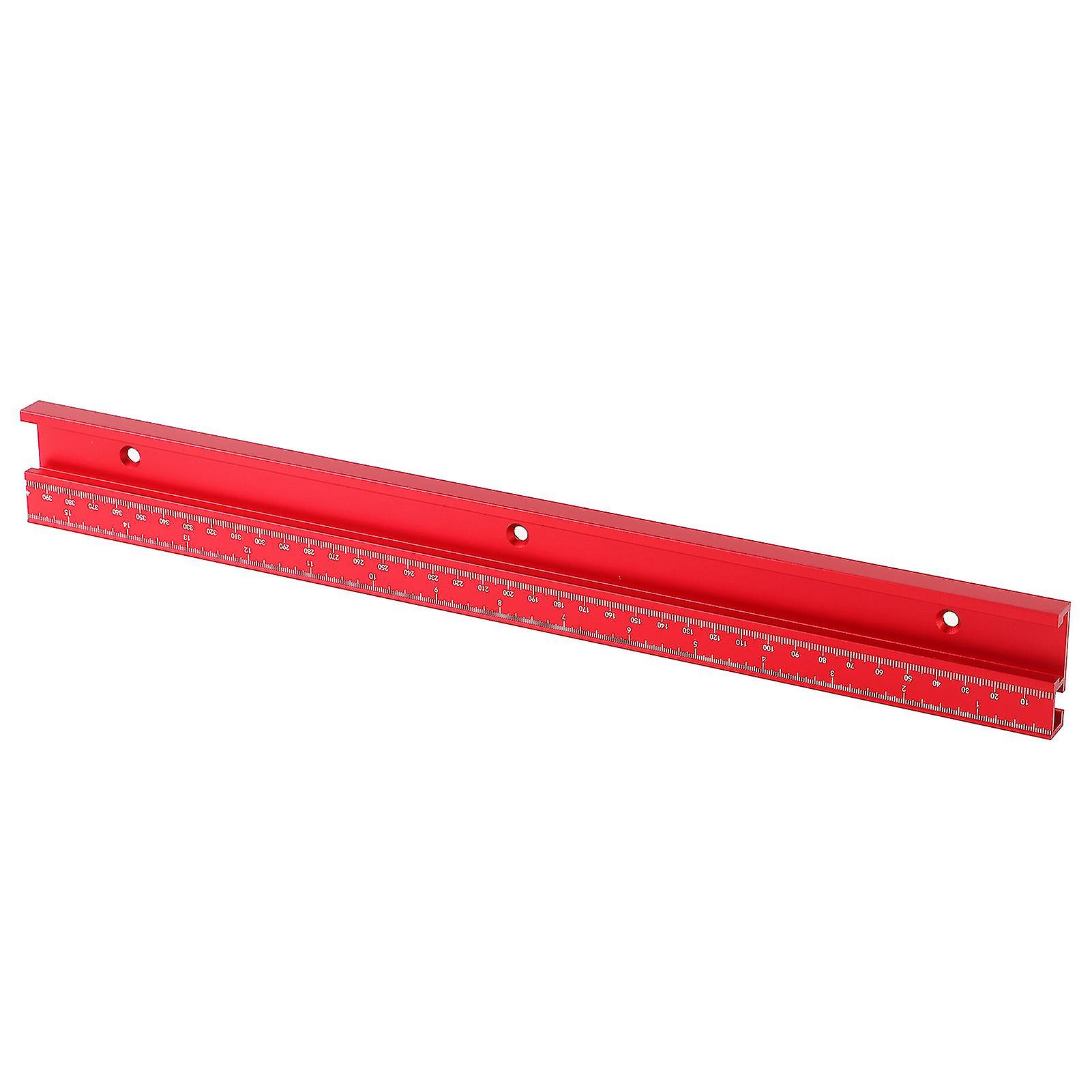 45 Type Woodworking Chute Aluminum Alloy Guide Rail Push Handle Table Saw Fixture Slot Parts400mm