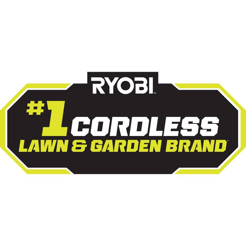 RYOBI RY40470-2B 40V Brushless 125 MPH 550 CFM Cordless Battery Whisper Series Jet Fan Blower with (2) 4.0 Ah Batteries and Charger