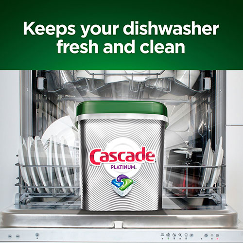 Procter and Gamble Cascade Dish Soap | Action Pacs， Platinum， Fresh Scent， 21 Per Pack， 5