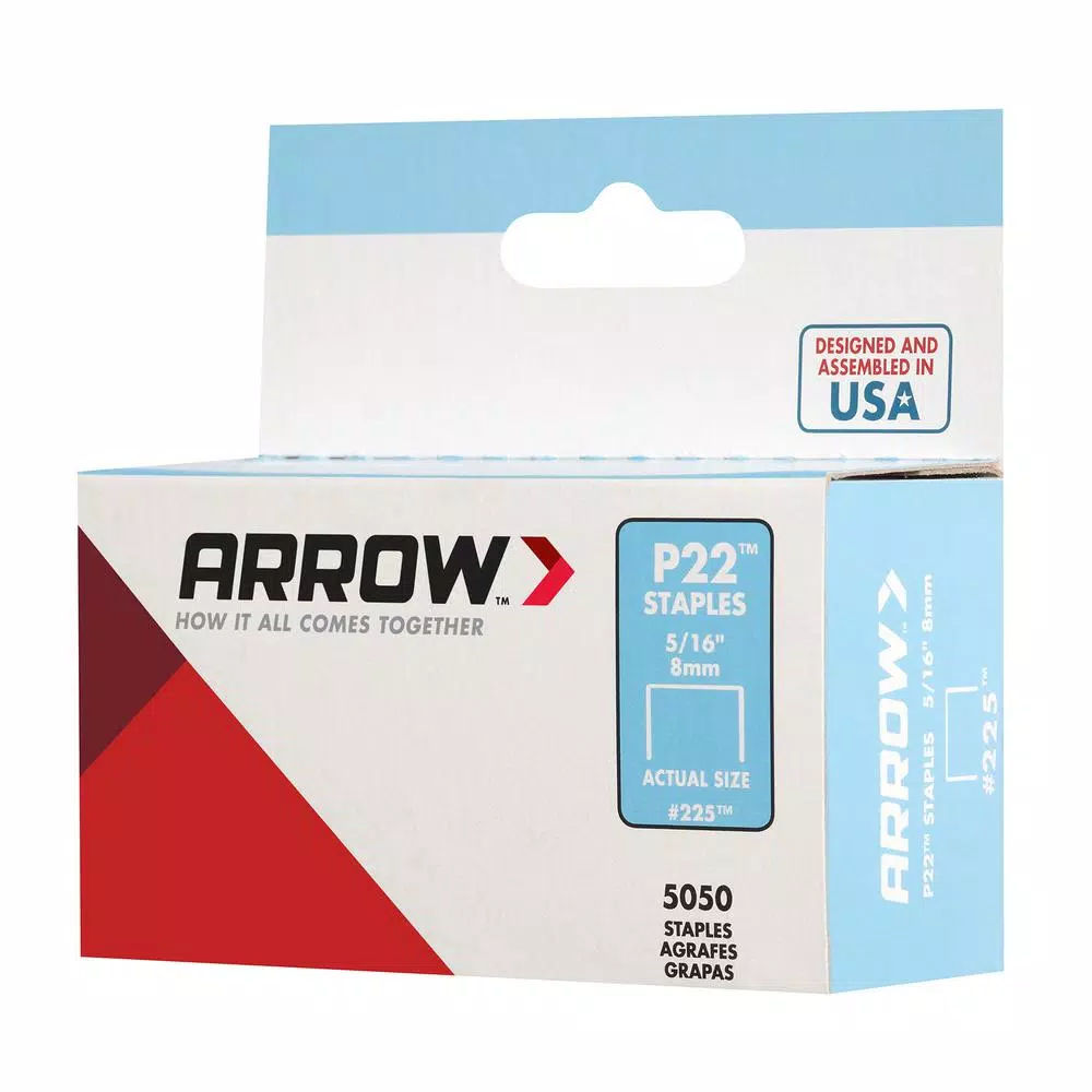 Arrow 5/16 in. Staples (5，050-Pack) and#8211; XDC Depot
