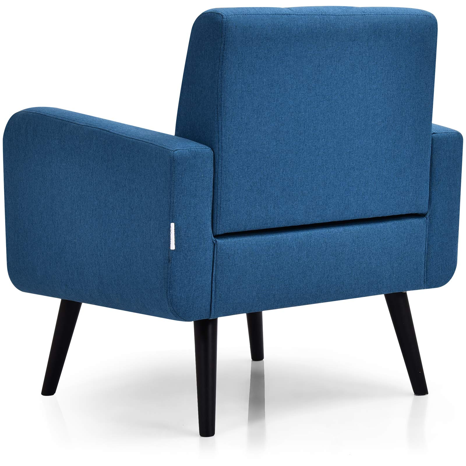 Giantex Set of 2 Modern Upholstered Accent Chairs