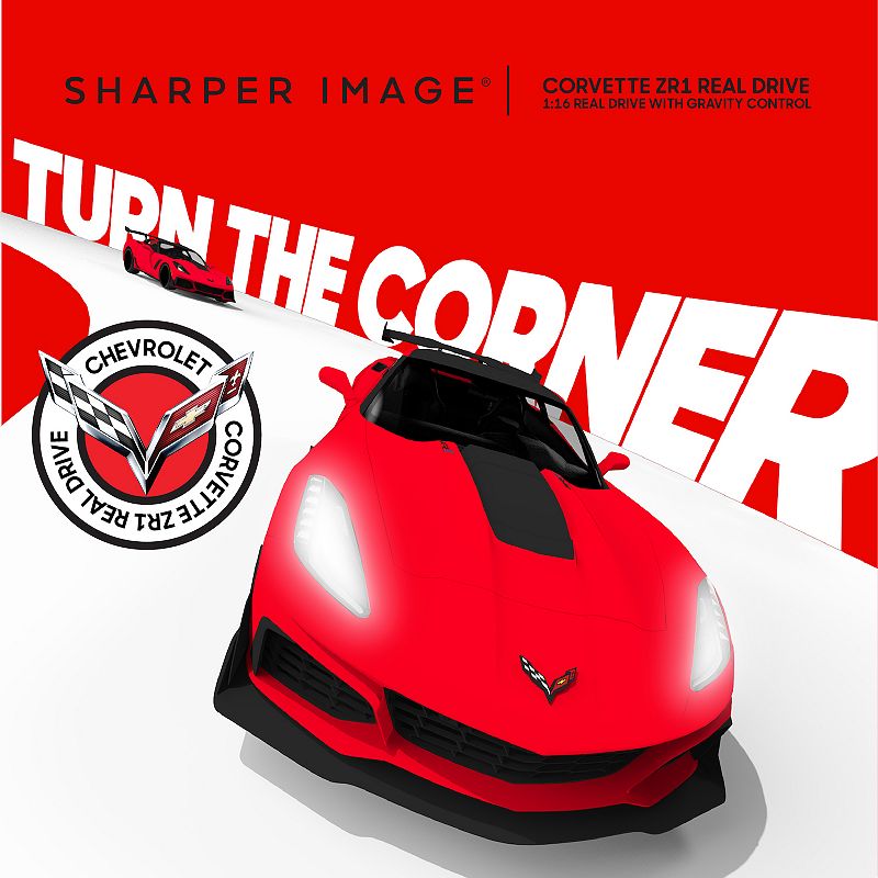Sharper Image Toy RC Real Drive 1 16 GM Corvette
