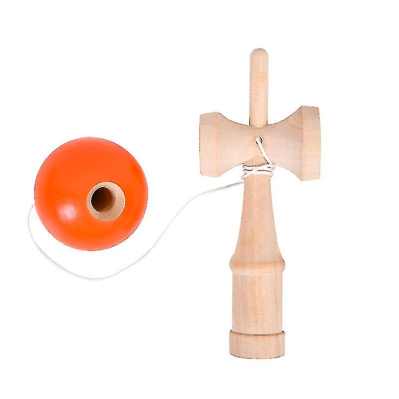 Kendama Toy Wooden Skill Sword Cup Ball Games Educational Children Funny Toy(1pcs，purple)