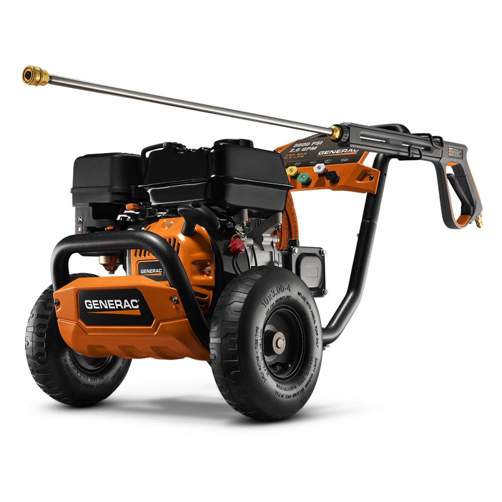Generac Commercial 3600PSI Power Washer 49-State/CSA 6924 from Generac
