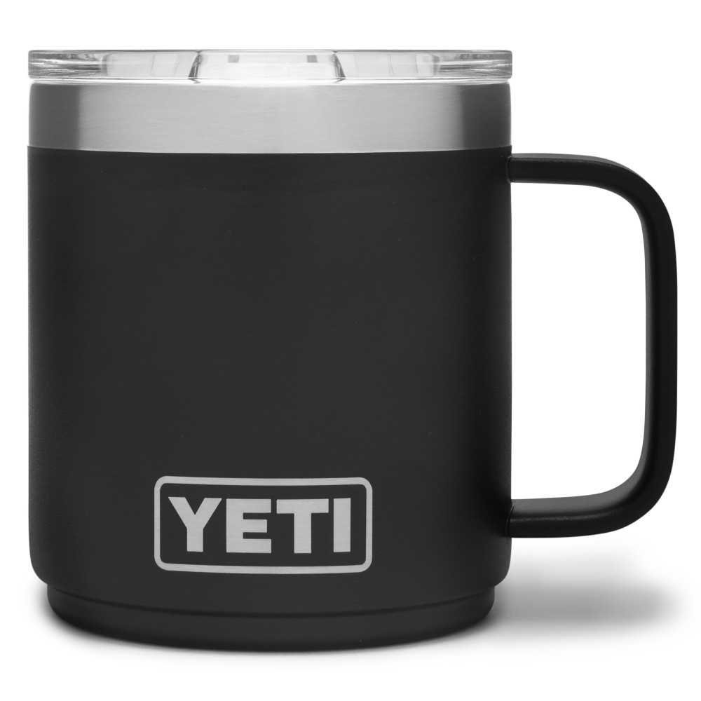 Yeti Rambler Stackable Mug with MagSlider Lid 10oz， Black