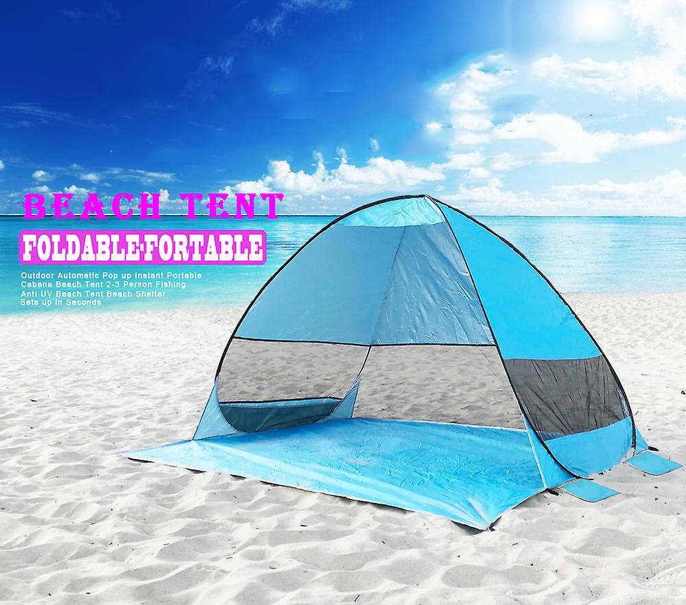 Outdoor Beach Tent Beach Sunshade And Rainproof Portable Fishing Camping Picnic Tent