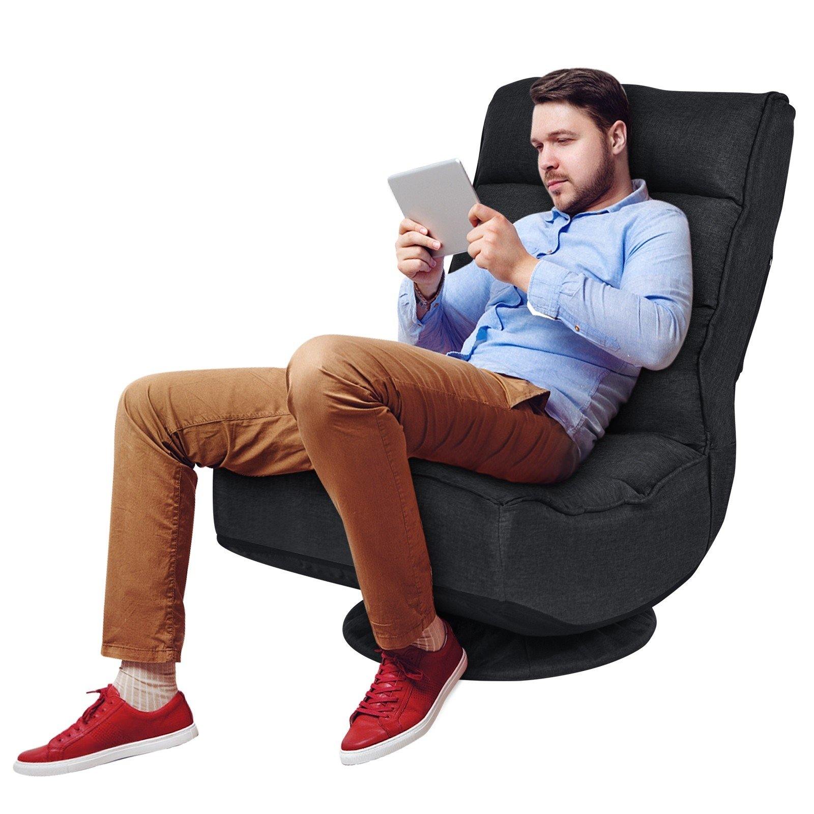 360 Degree Swivel Floor Chair, Lazy Sofa Lounge Chair