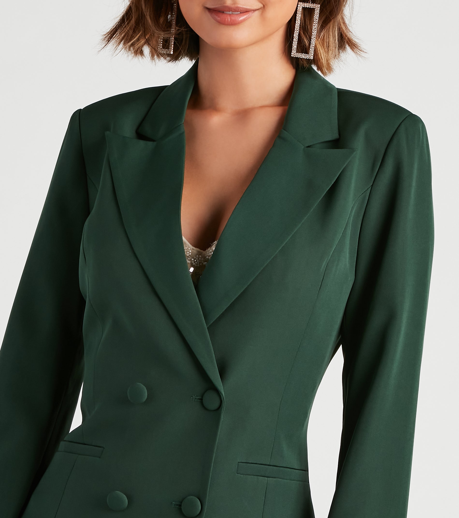 She Means Business Structured Blazer