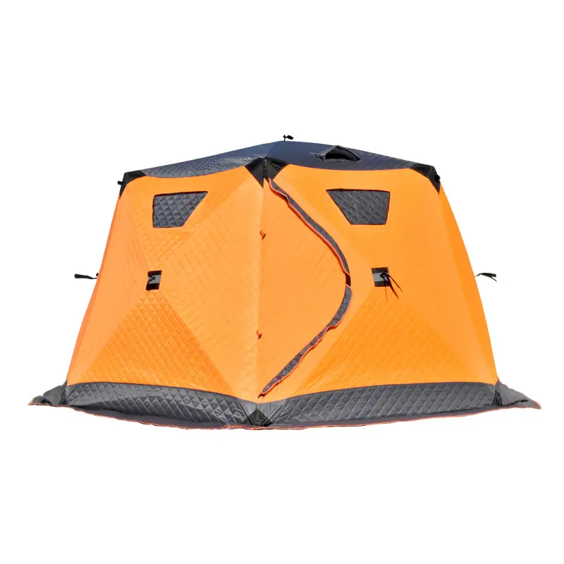 Winter Fishing Snow Warm Tent Oxford cloth with  inner cotton Outdoor Camping Cold tent