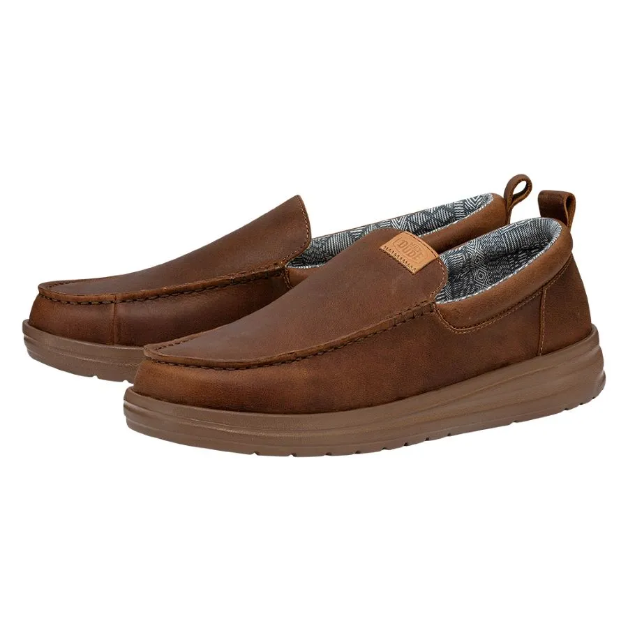 Wally Grip Moc Craft Leather - Brown