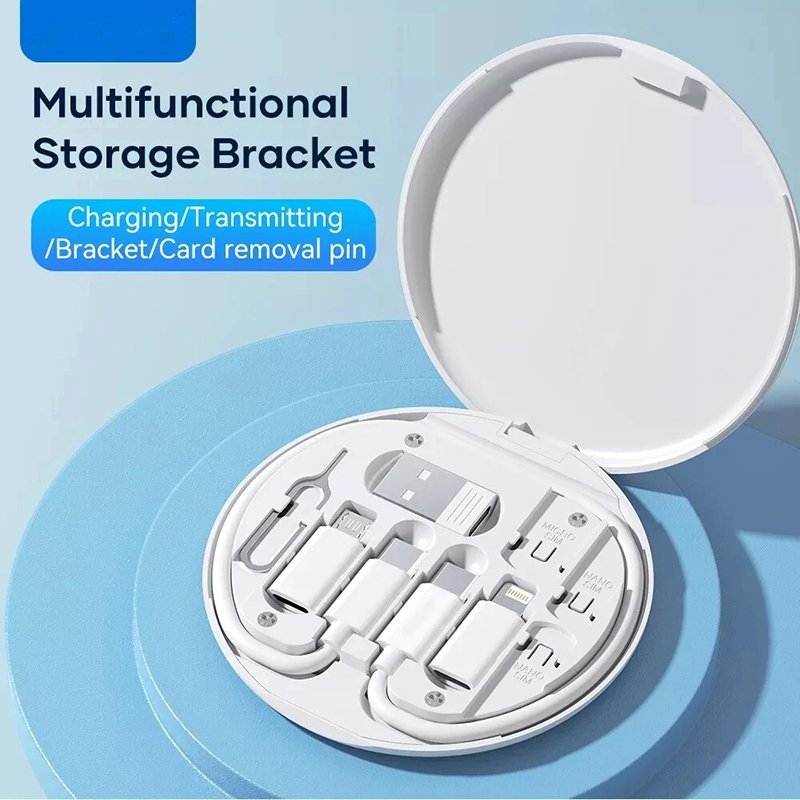 6-in-1 Data Cable Storage Box