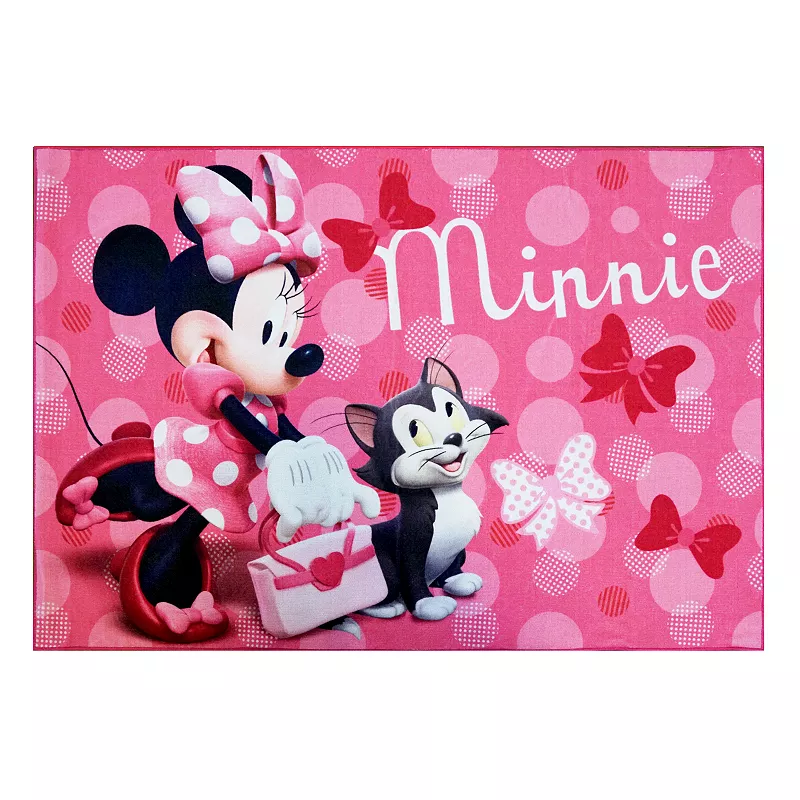 Disney's Minnie Mouse Rug - 4'6 x 6'6
