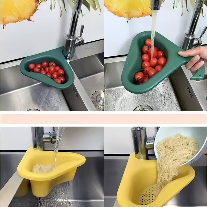 🔥SUMMER HOT SALE - 49% OFF🔥 Kitchen Sink Drain Basket Swan Drain Rack