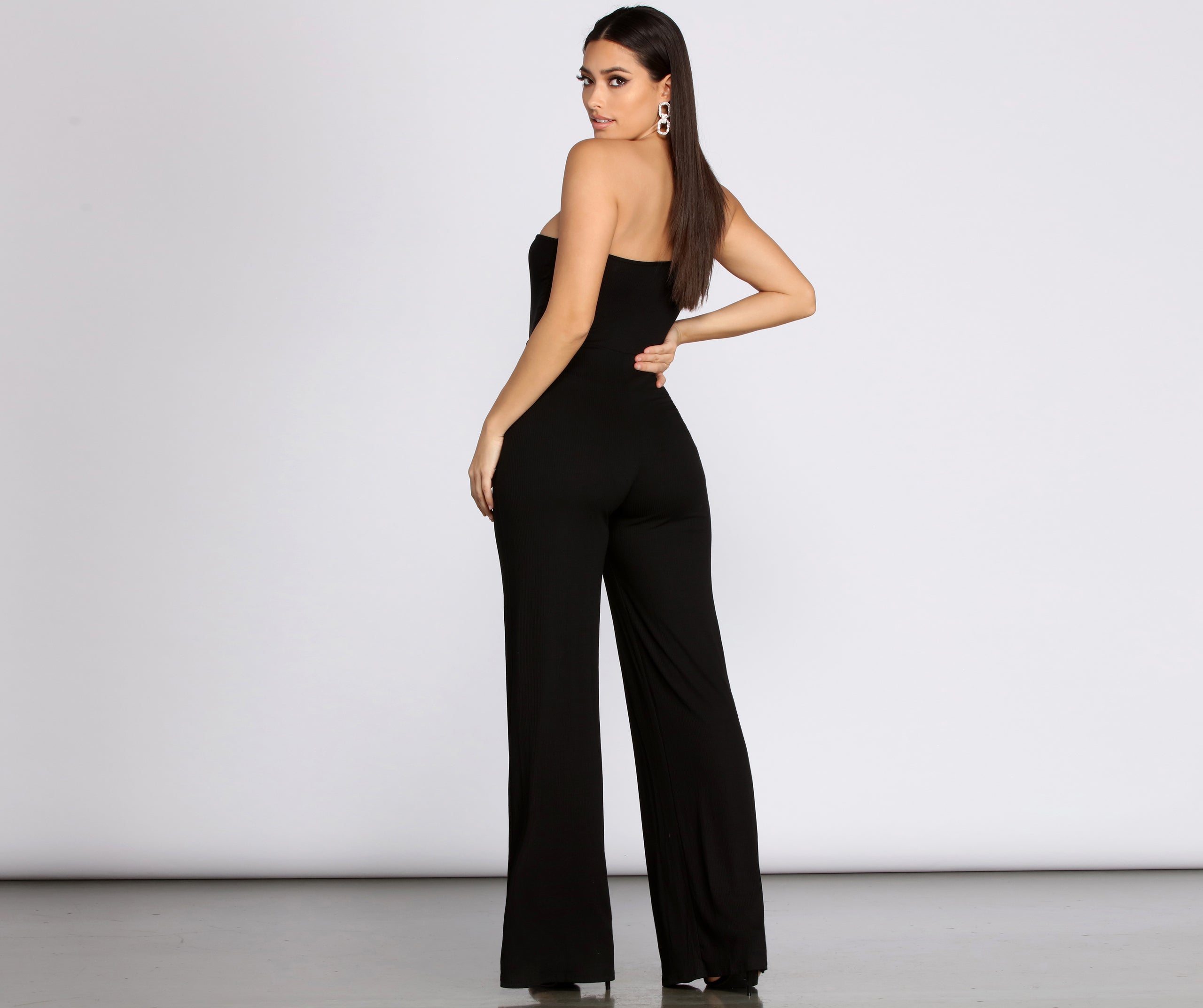Done In One Shoulder Jumpsuit