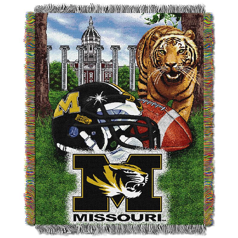 Missouri Tigers Tapestry Throw by Northwest