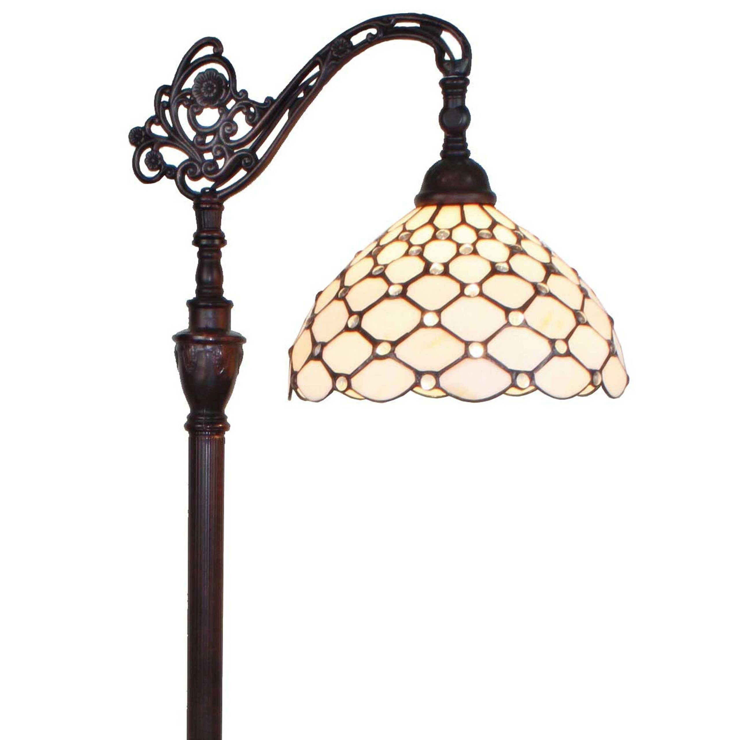  Style Jeweled Reading Floor Lamp - 62