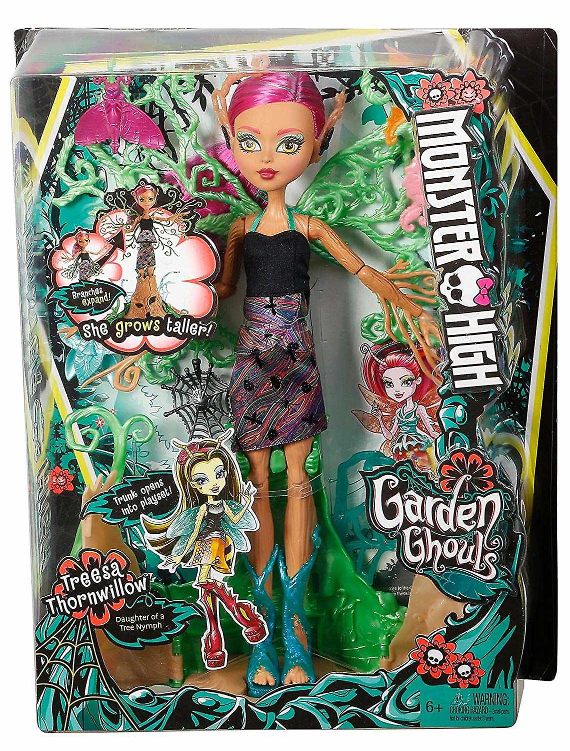 Monster High Garden Ghouls Treesa Thornwillow Doll Large Doll 36cm