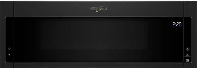 Whirlpool Low Profile Over the Range Microwave Oven - Black