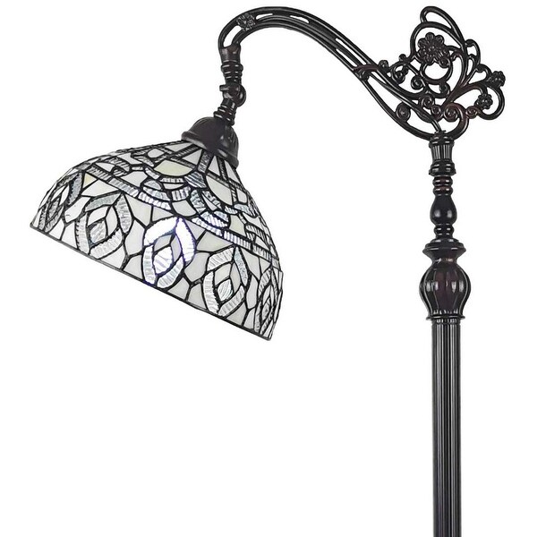  Style Peacock Design Floor Reading Lamp Amora Lighting
