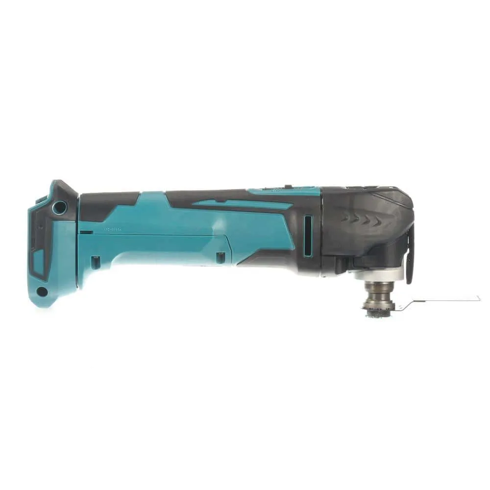 Makita 18V LXT Lithium-Ion Cordless Variable Speed Oscillating Multi-Tool (Tool-Only) With Blade and Accessory Adapters XMT03Z