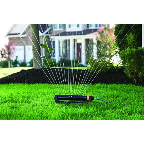 Melnor XT4200 Turbo Oscillating Deluxe Sprinkler With Flow Control