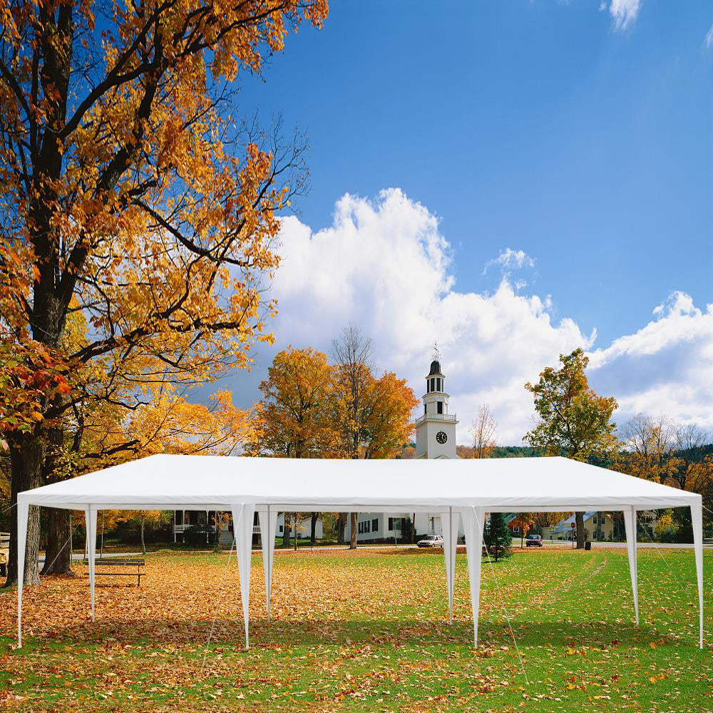 Ktaxon 10'x30' Party Wedding Outdoor Patio Tent Canopy  Event with 5 Wall White