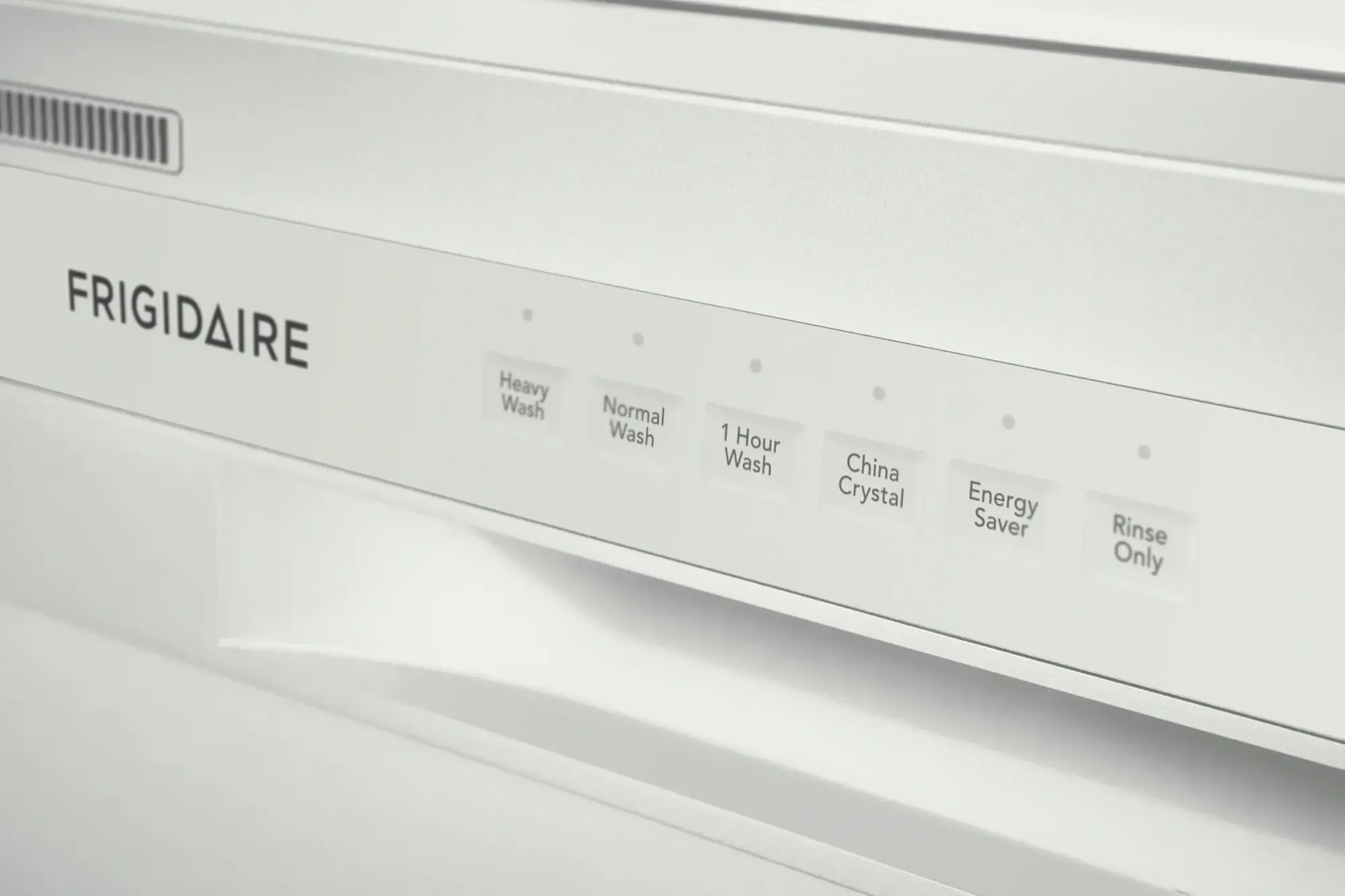 Frigidaire Front Control Dishwasher - White
