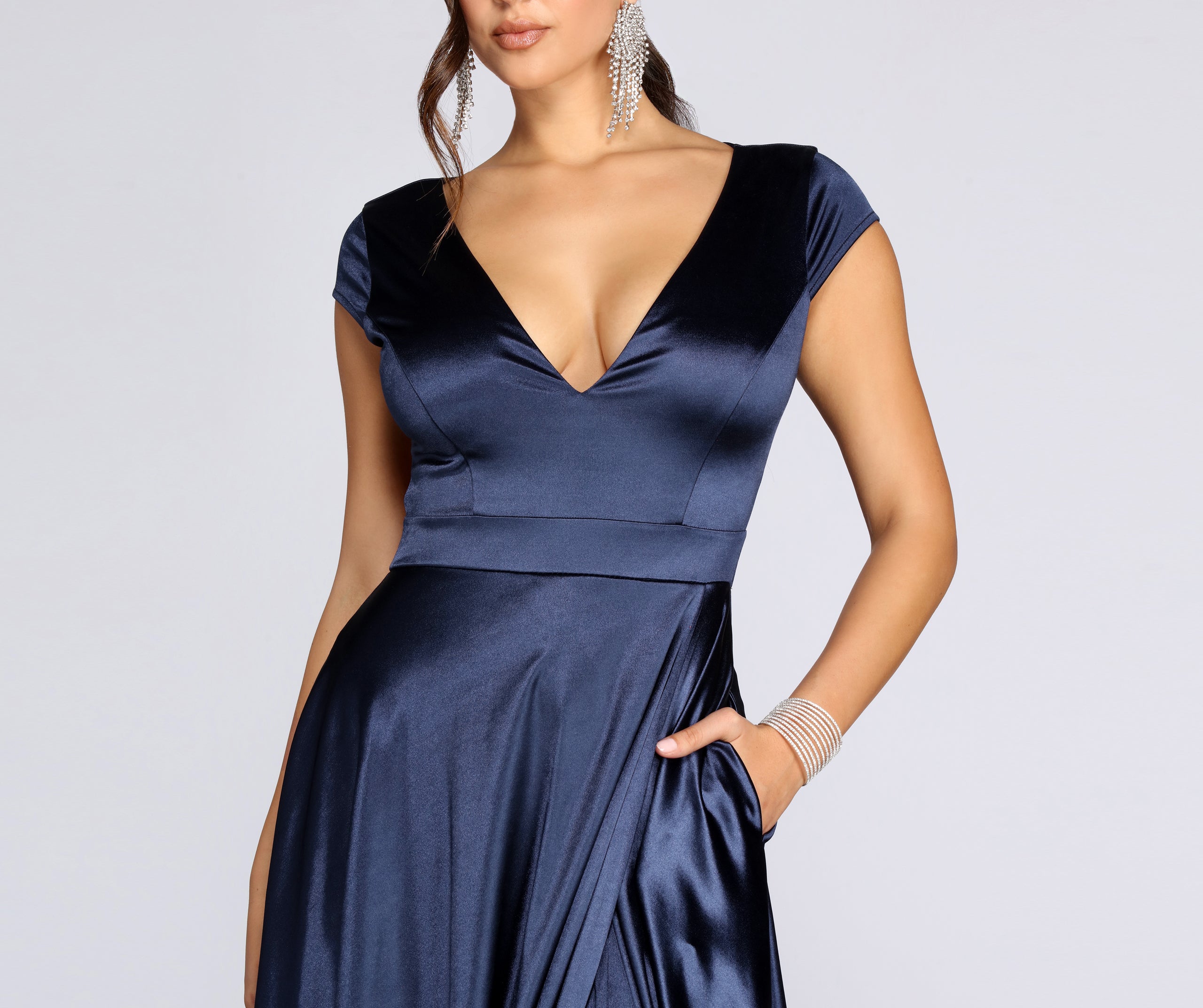 Alena Satin Gown