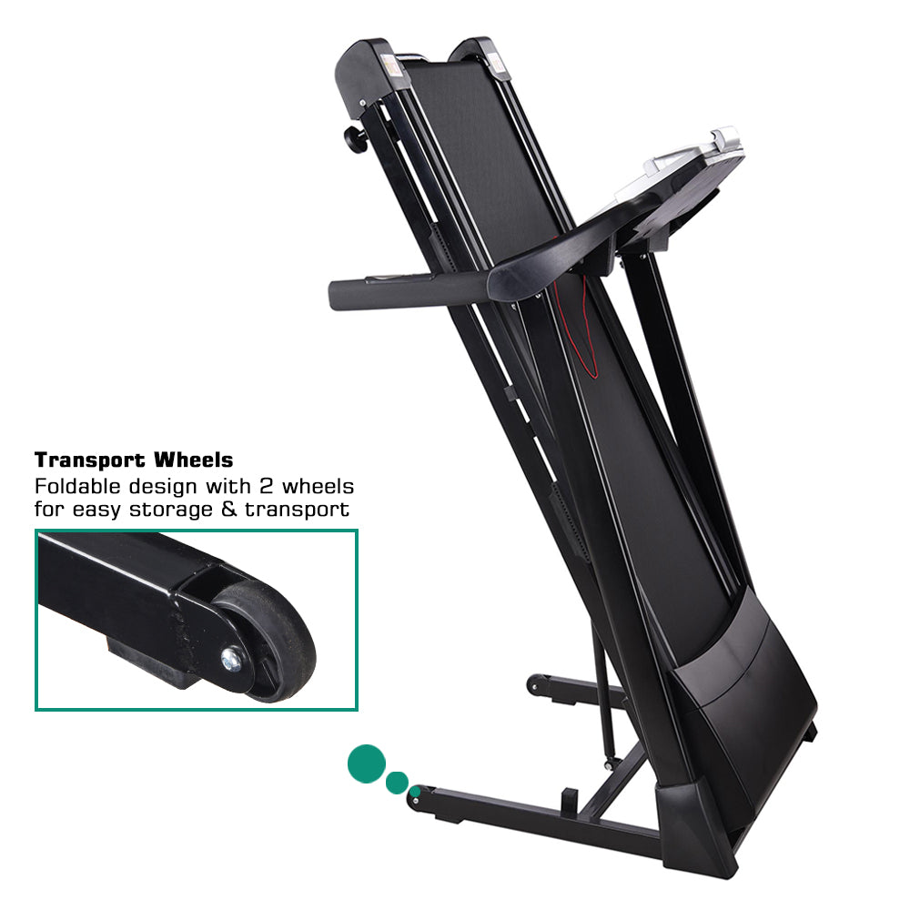 Yescom Folding Treadmill with Speaker 2.25HP 47x17in Running Belt