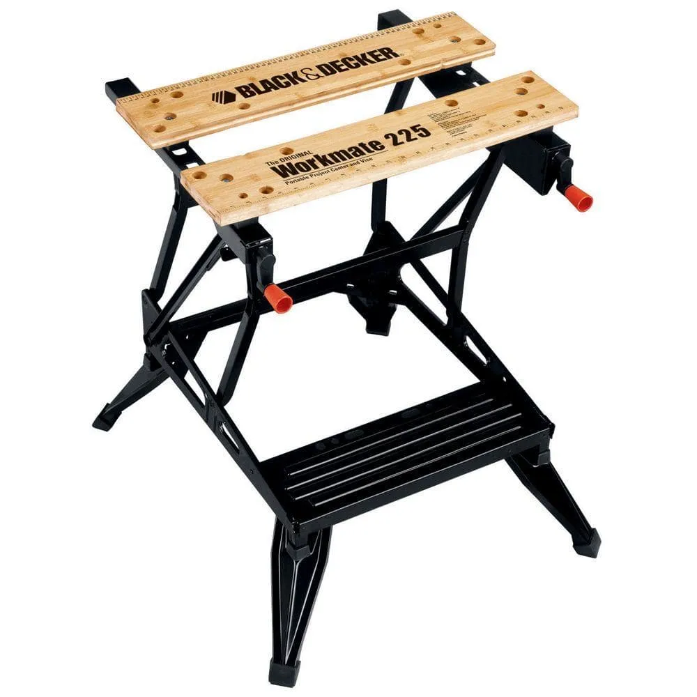 BLACK+DECKER Workmate 225 30 in. Folding Portable Workbench and Vise WM225