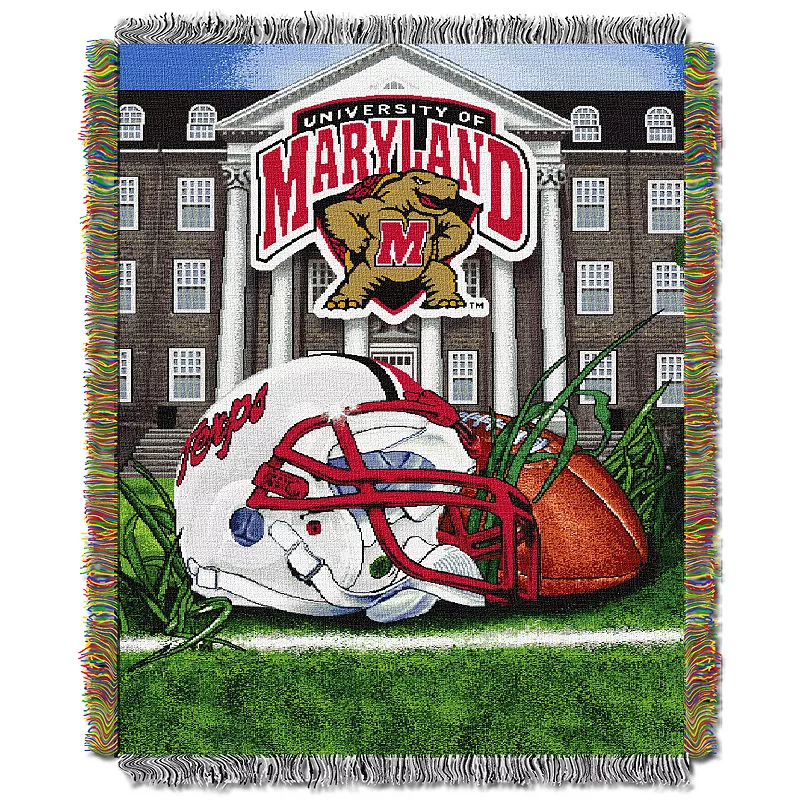 Maryland Terrapins Tapestry Throw by Northwest