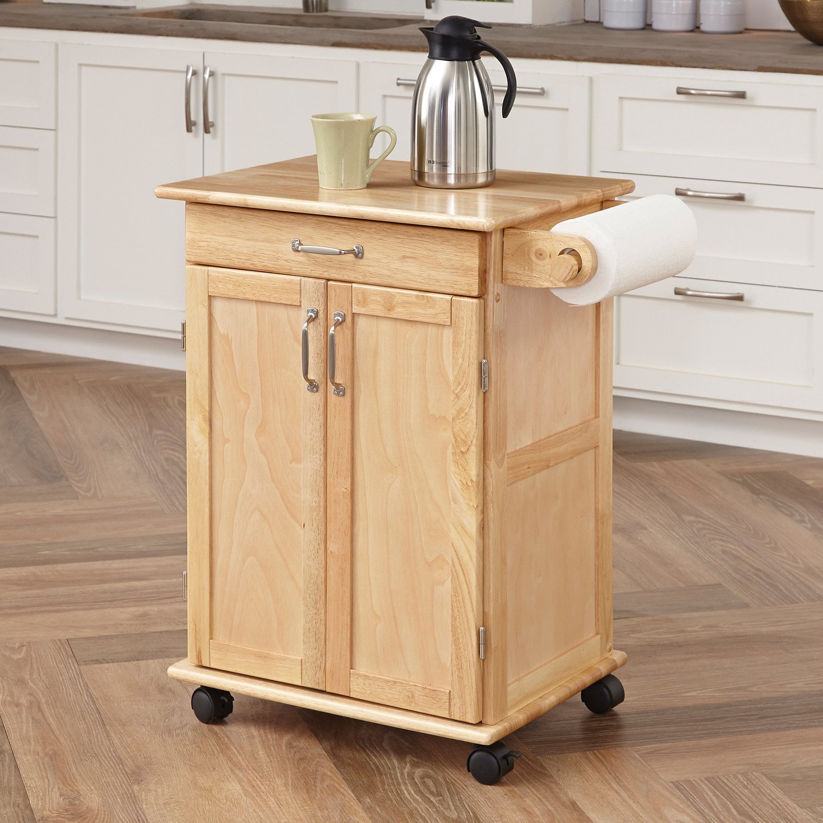 Home Styles Dainty Wood Kitchen Cart