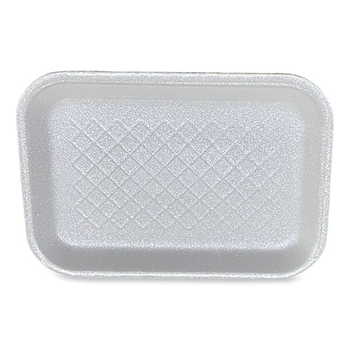 GEN Meat Trays | #2S， 8.5 x 6 x 0.7， White， 500