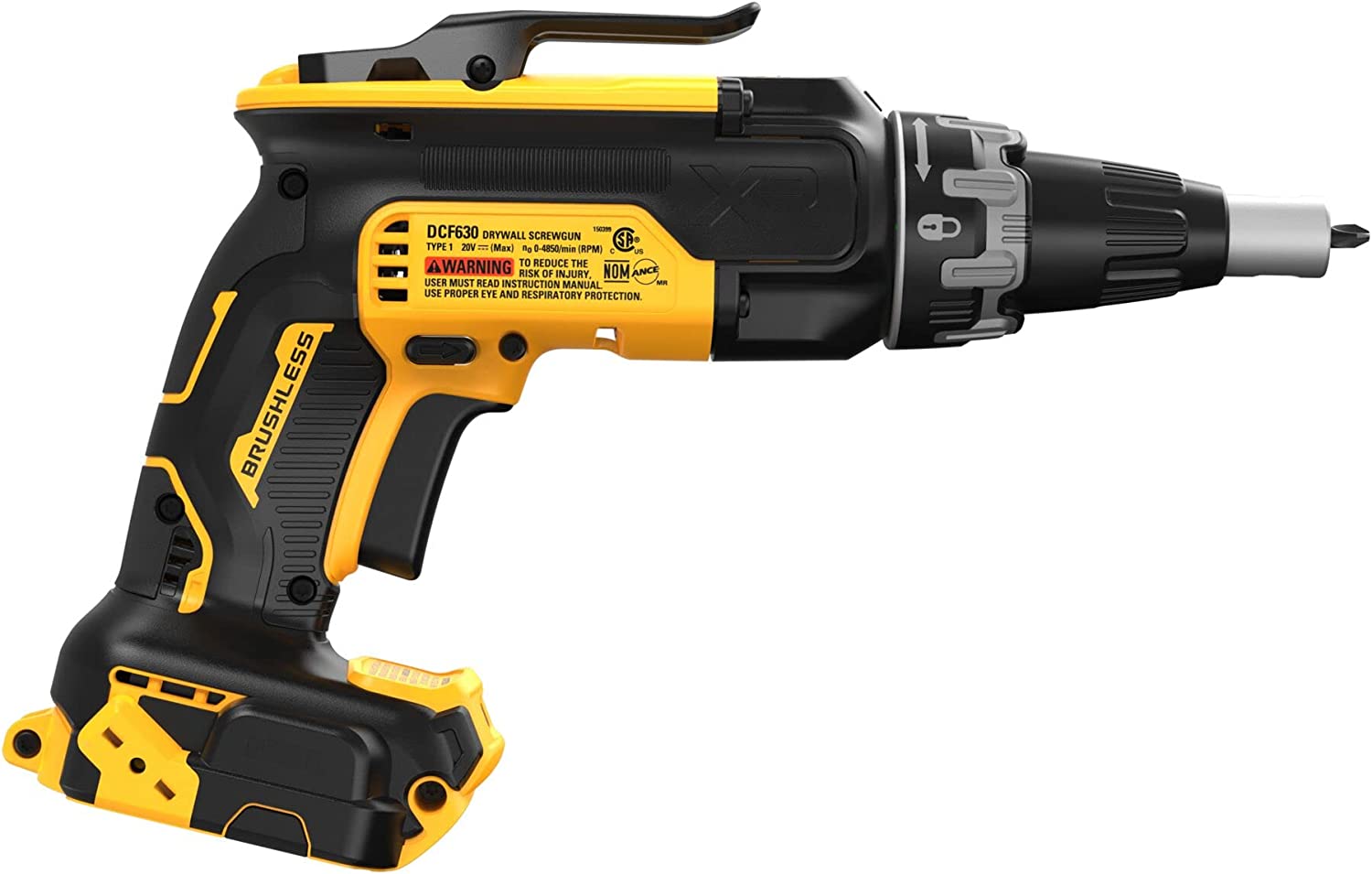 DEWALT 20V Max Drywall Screwgun， Tool Only (DCF630B)