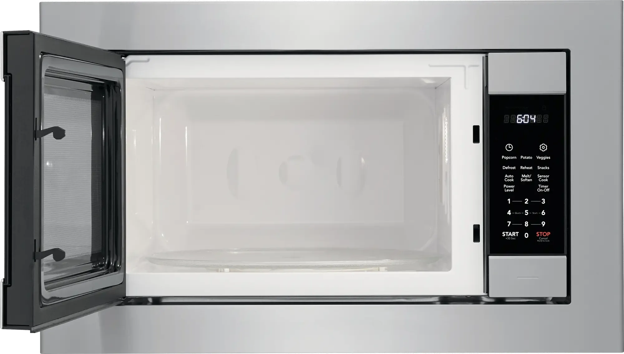 Frigidaire Gallery 24 Inch Countertop Microwave - 2.2 cu. ft.， Stainless Steel
