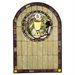 Meyda  51129  Arched Stained Glass Window Pane From The Sacrament Collection