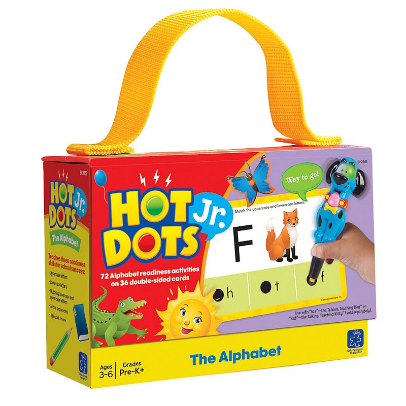 Educational Insights Hot Dots Jr. The Alphabet Card Set