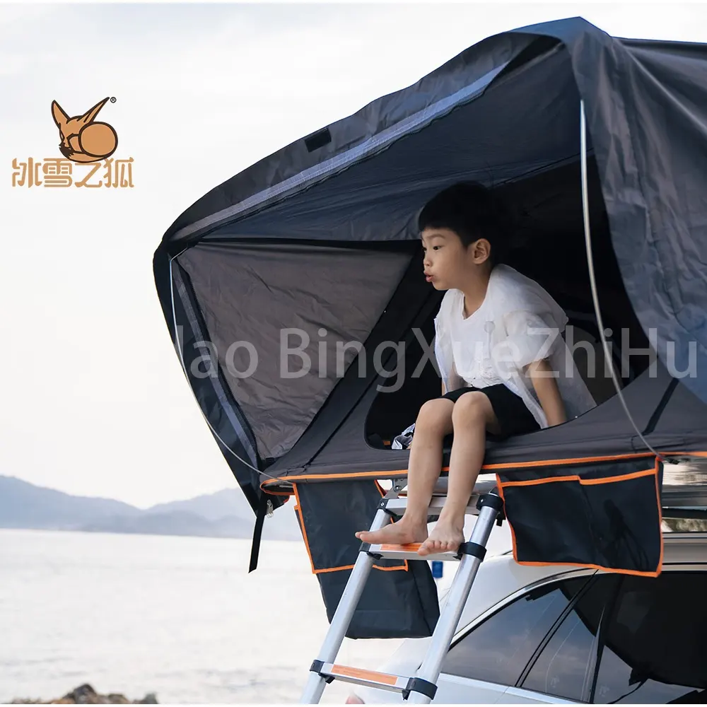Camping ABS Roof Top Tent 1 2 Person Hard Shell  Car Hard Shell Roof Top Roof Top Tent