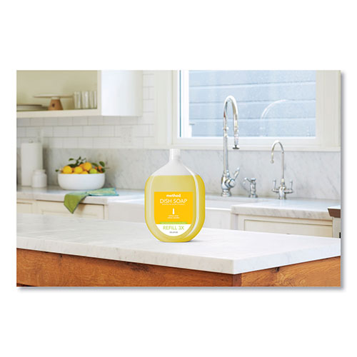 Method Products Inc. Method Products Dish Soap Refill Tub | Lemon Mint Scent， 54 oz Tub | MTH328100