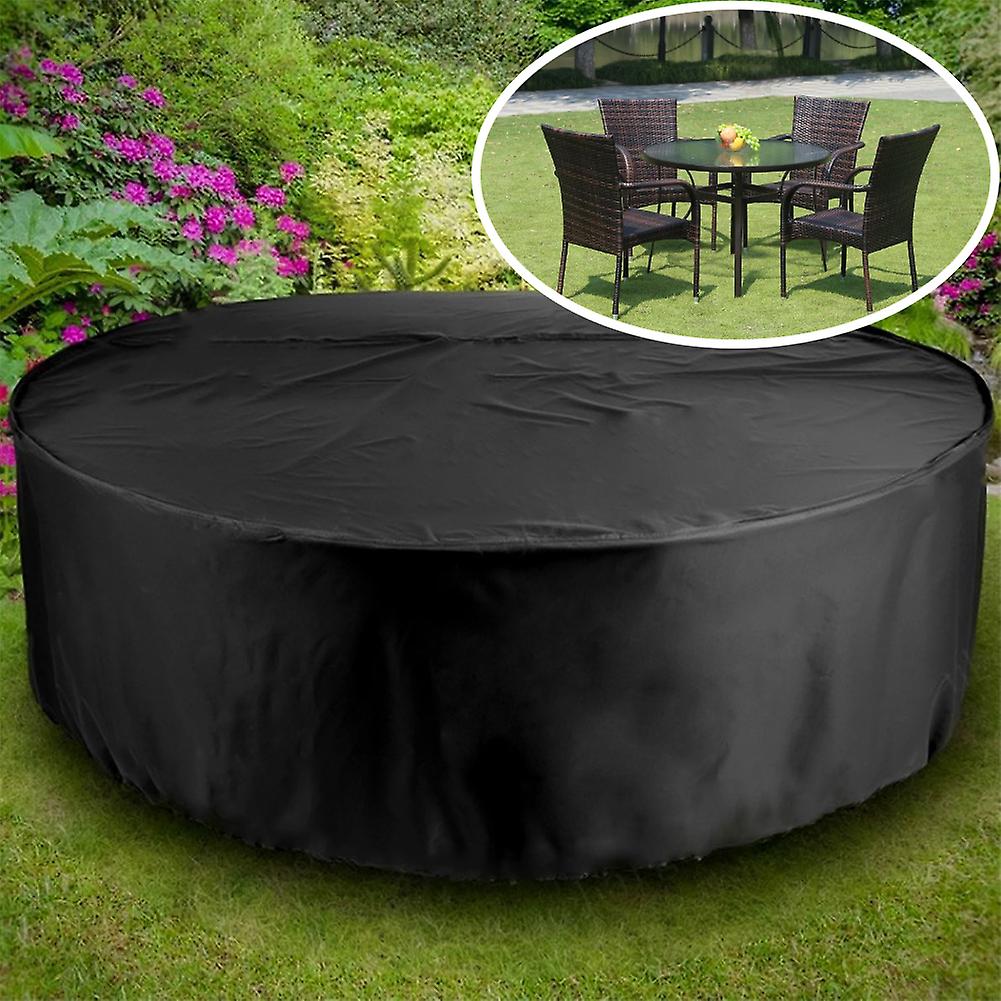 Born Pretty Outdoor Garden Furniture Cover Round Table Chair Set Waterproof Oxford Wicker Sofa Protection Patio Rain Snow Dustproof Covers