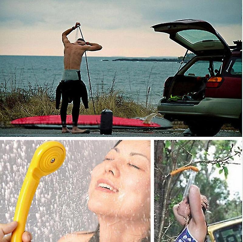 12v Portable Car Washer Camping Shower High Pressure Car Shower Washer Set Electric Pump Sprayer For Outdoor Camping Travel Pet