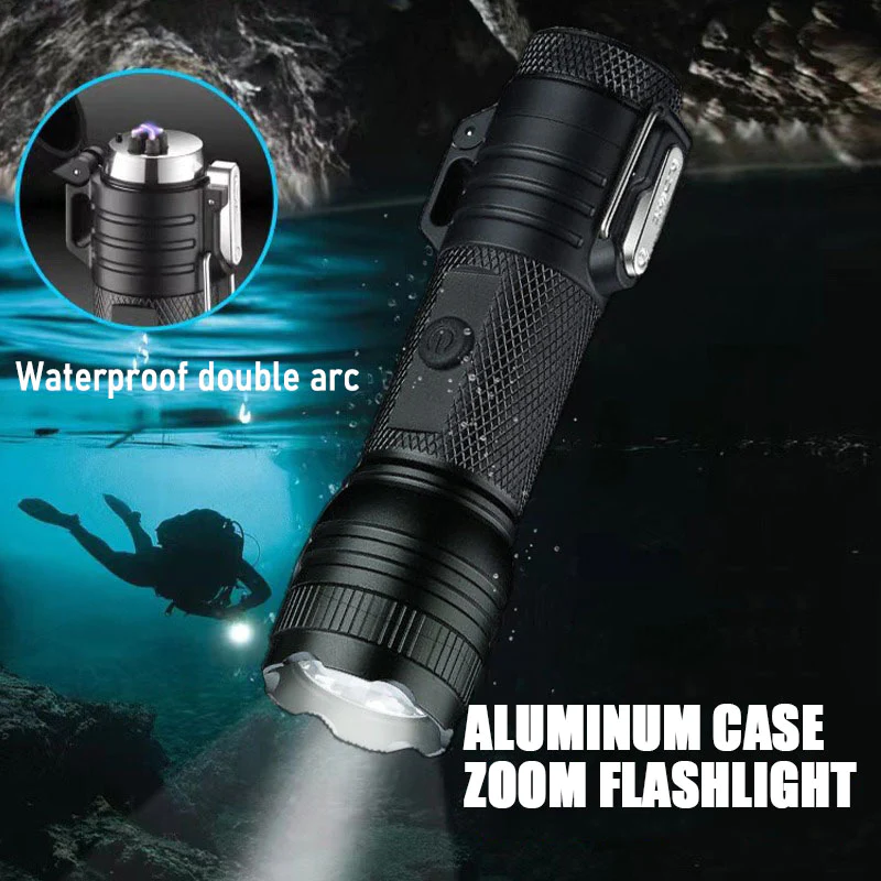 Self Defense Flashlight, Anti Wolf Weapon, Alarm, Carry Weapon Stick With You