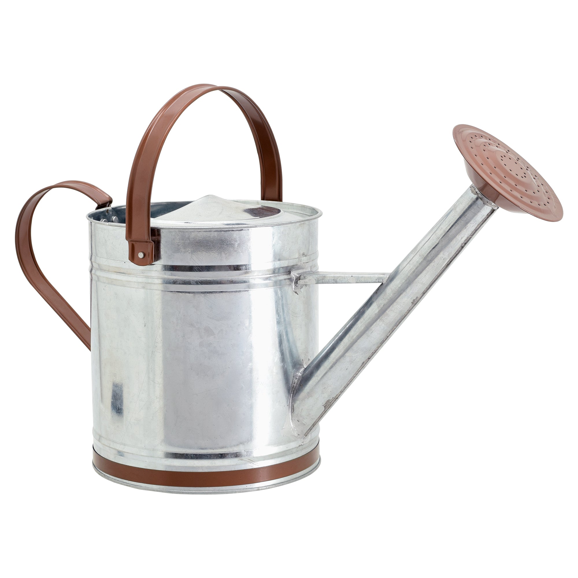 Arcadia Garden Products 1.3 gal Classic Watering Can, Chrome