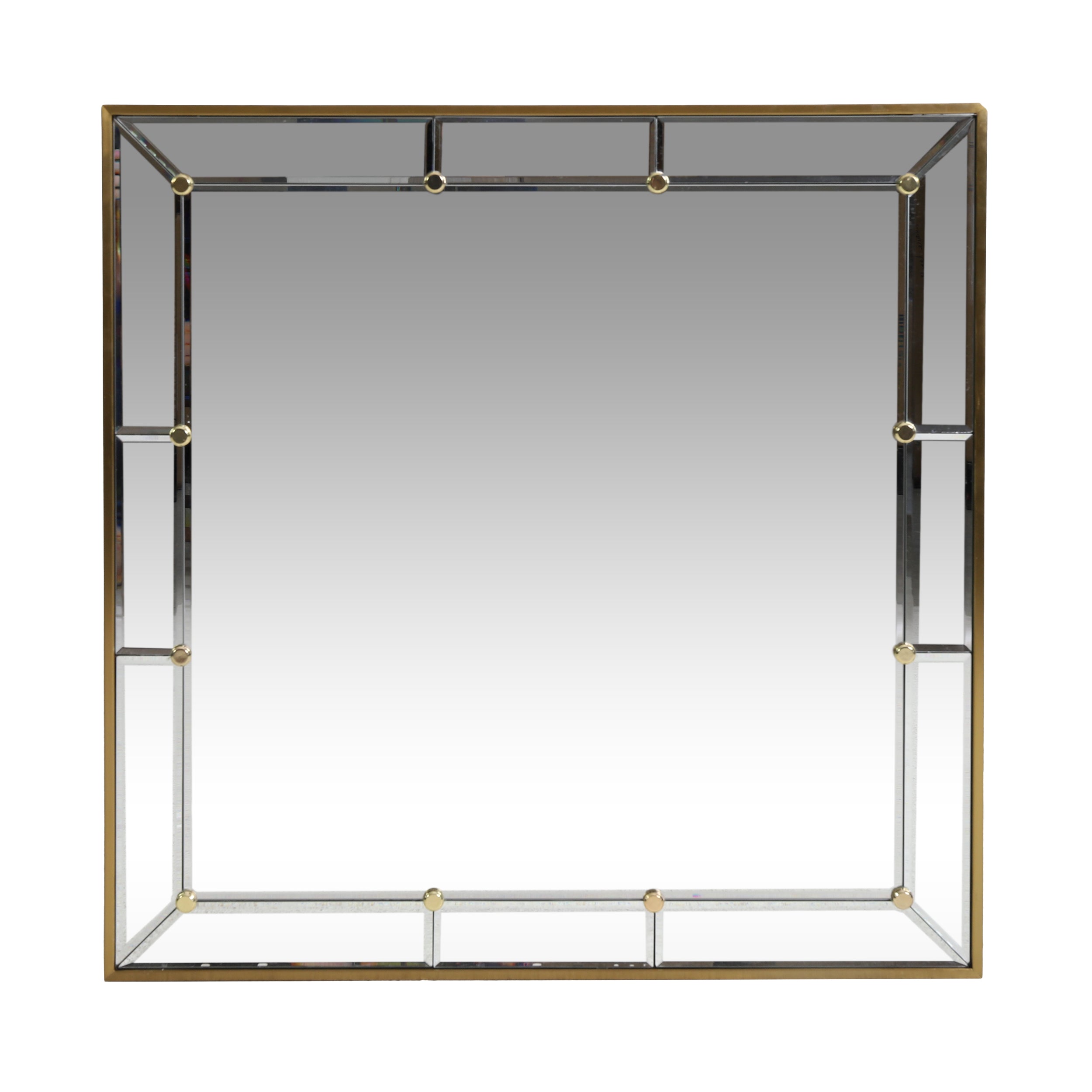 Simmons Contemporary Square Wall Mirror